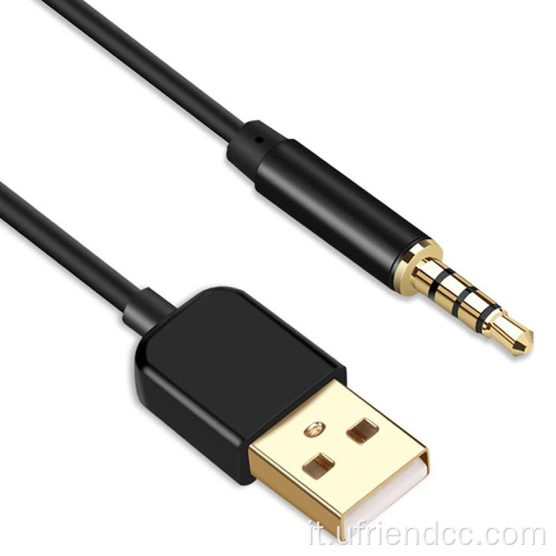 Convertitore per cavi per jack USB placcato in oro